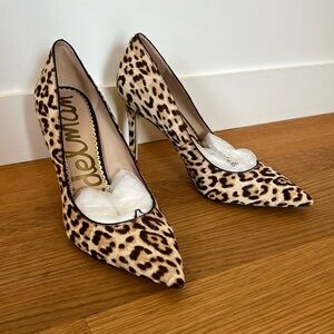 Sam Edelman pumps | leopard print heels 8.5